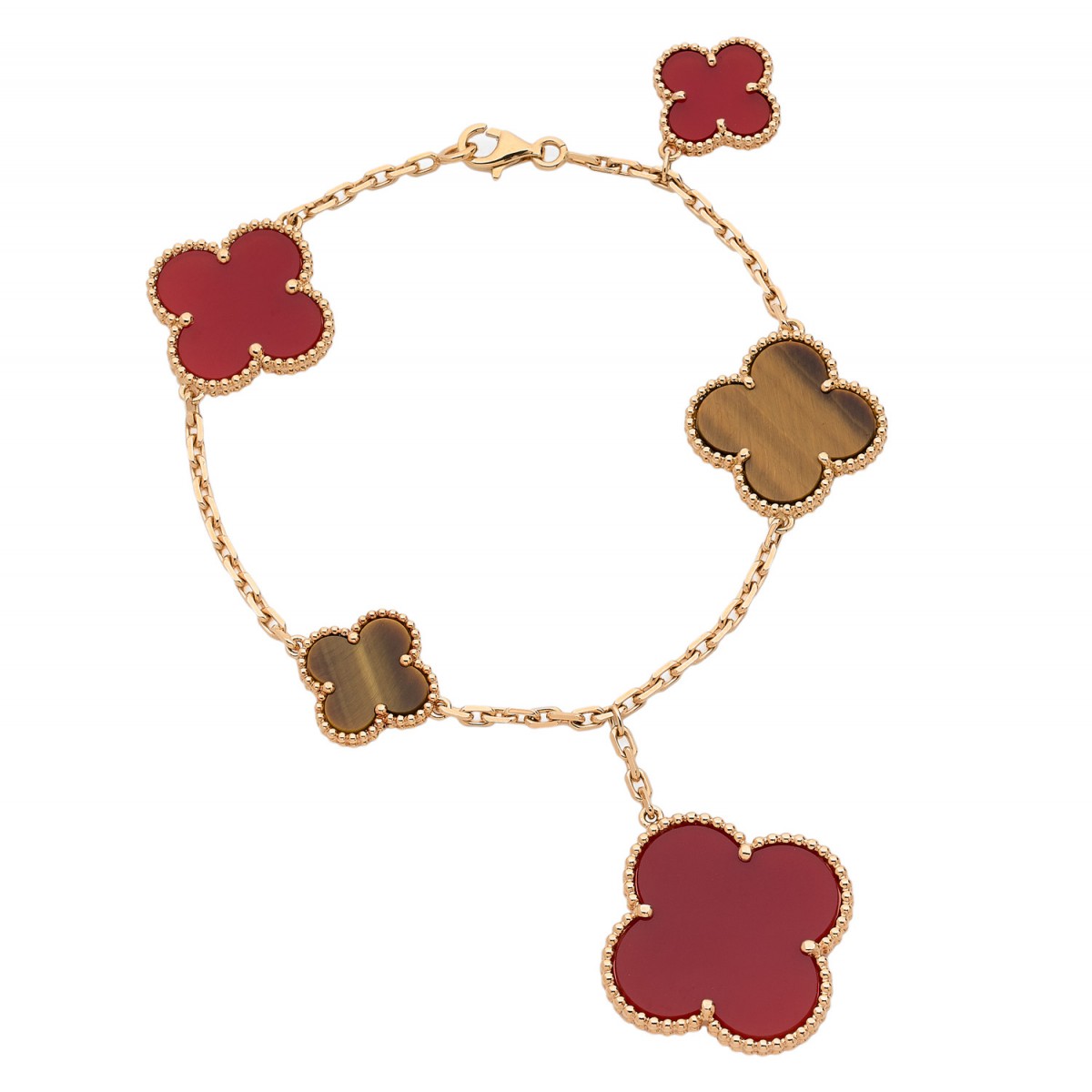 Van Cleef & Arpels Magic Alhambra bracelet, 5 motifs