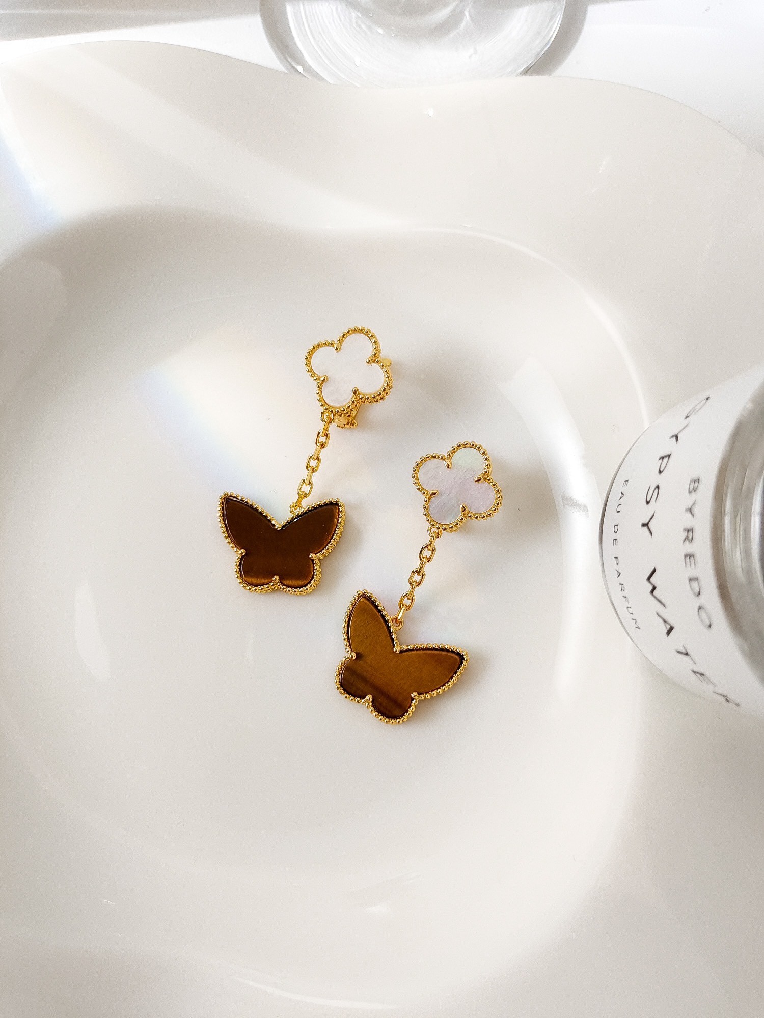 Van Cleef & Arpels Lucky Alhambra Earrings, 2 Motifs