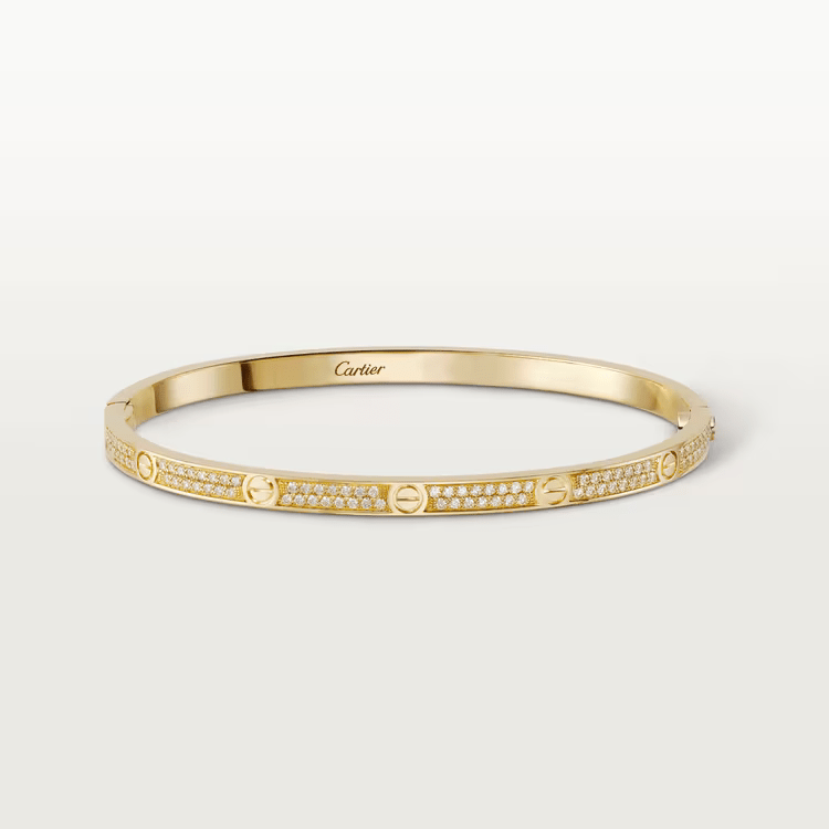 Cartier Love Bracelet Small Model Diamond Paved